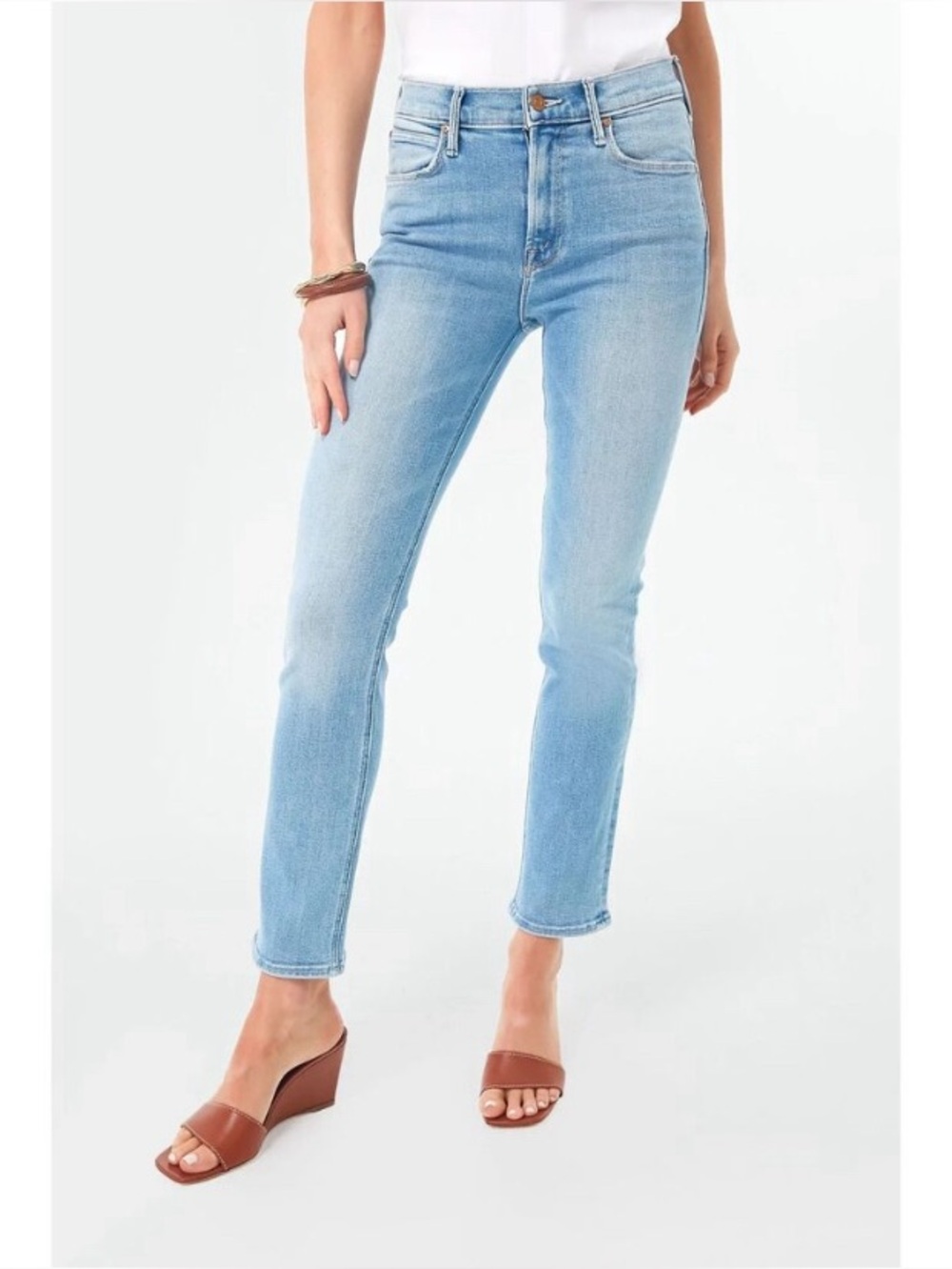 MOTHER The Mid Rise Dazzler Ankle Jean In The Blink Of An Eye 27